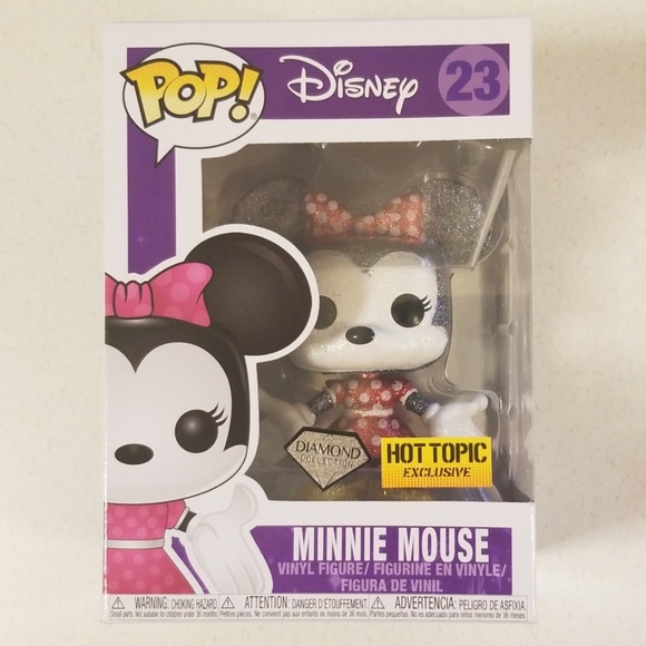 minnie mouse funko pop diamond